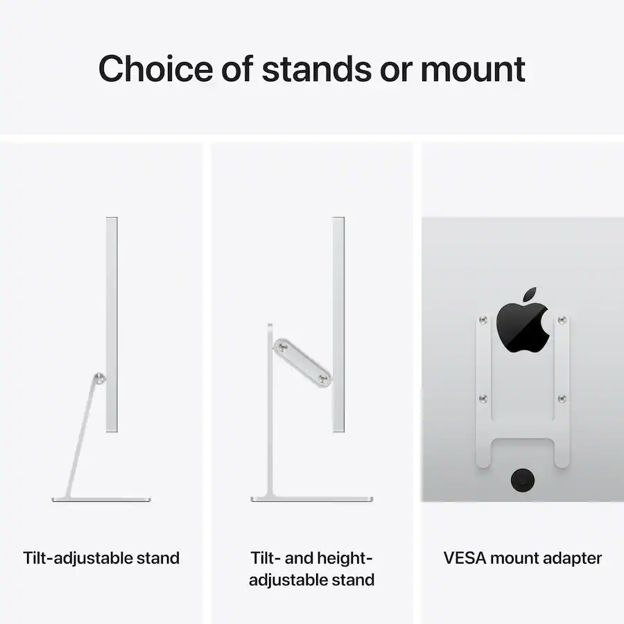 Studio Display Standard Glass 27" Tilt - Adjustable Stand - Silver - Image 6