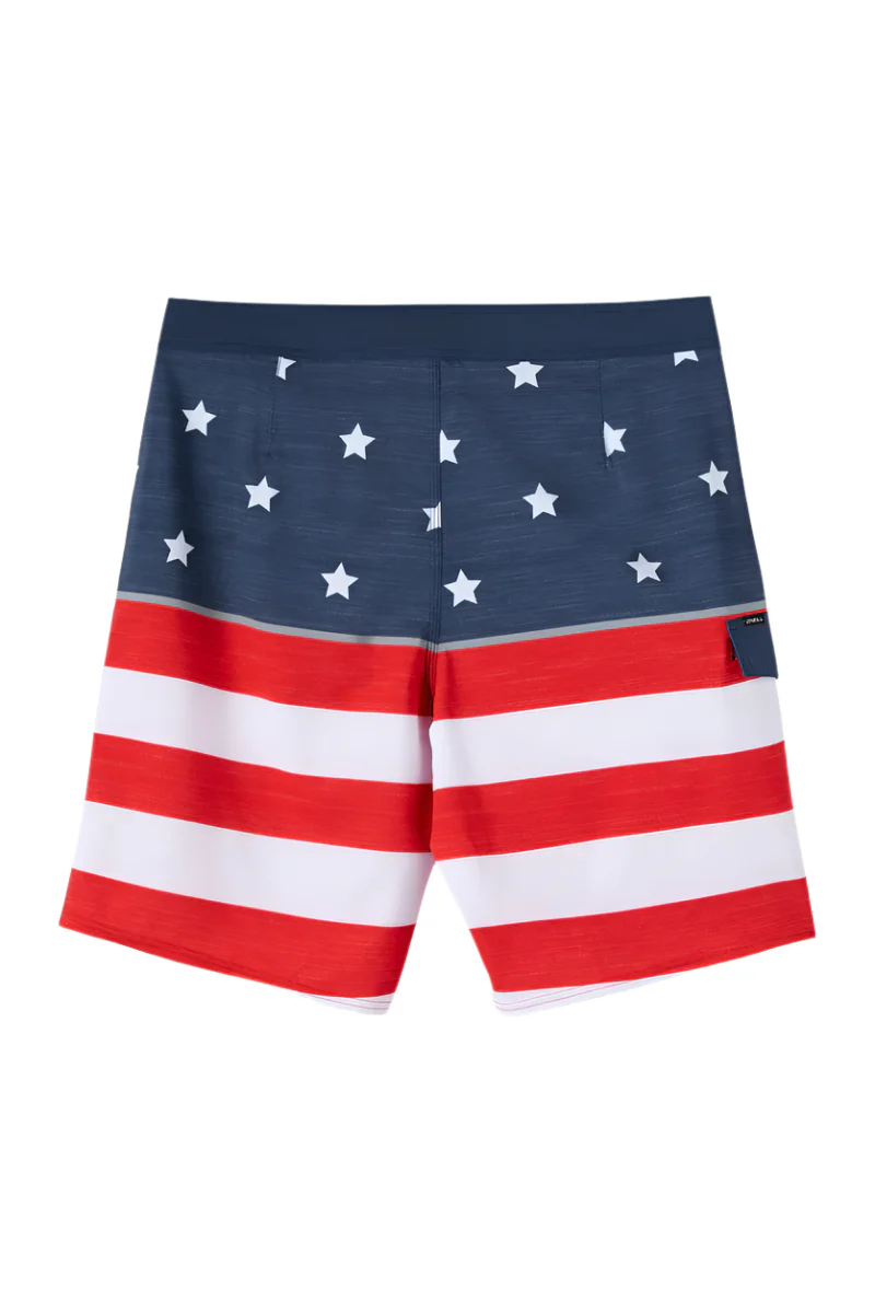 O'Neill Mens Lennox USA 20" Boardshorts - Image 2