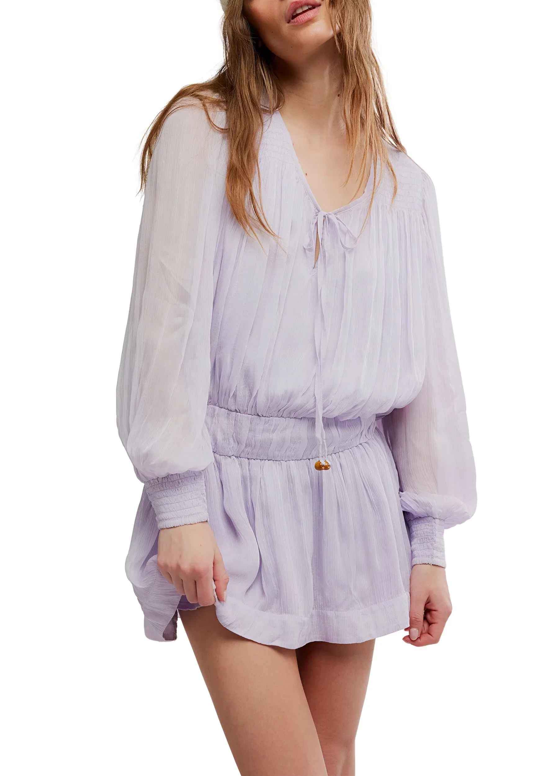 Free People Womens Sunbeam Mini Dress