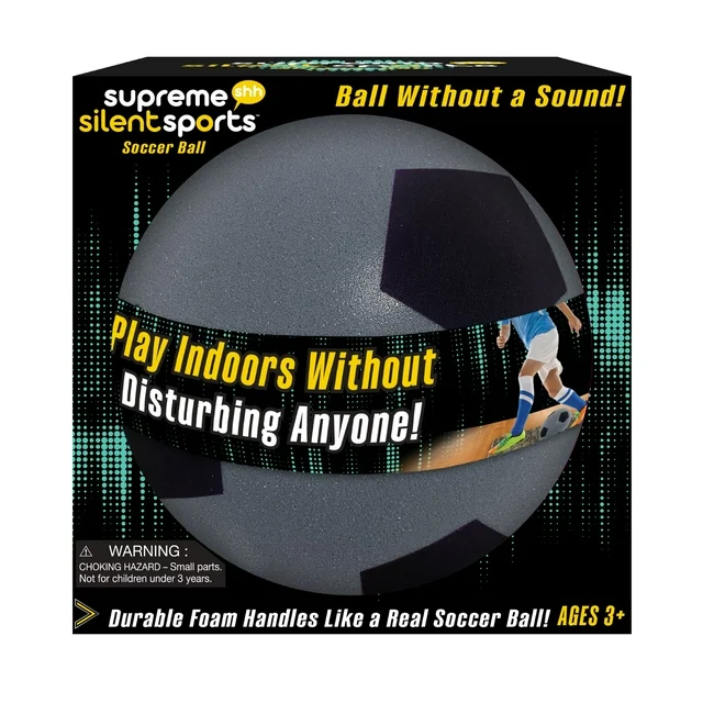 Supreme Silent Sports Foam Soccer Ball - Image 2