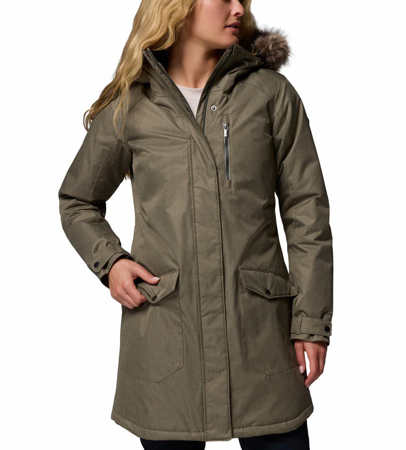 Columbia Womens Suttle Mountain Long Insulated Jacket - Image 2