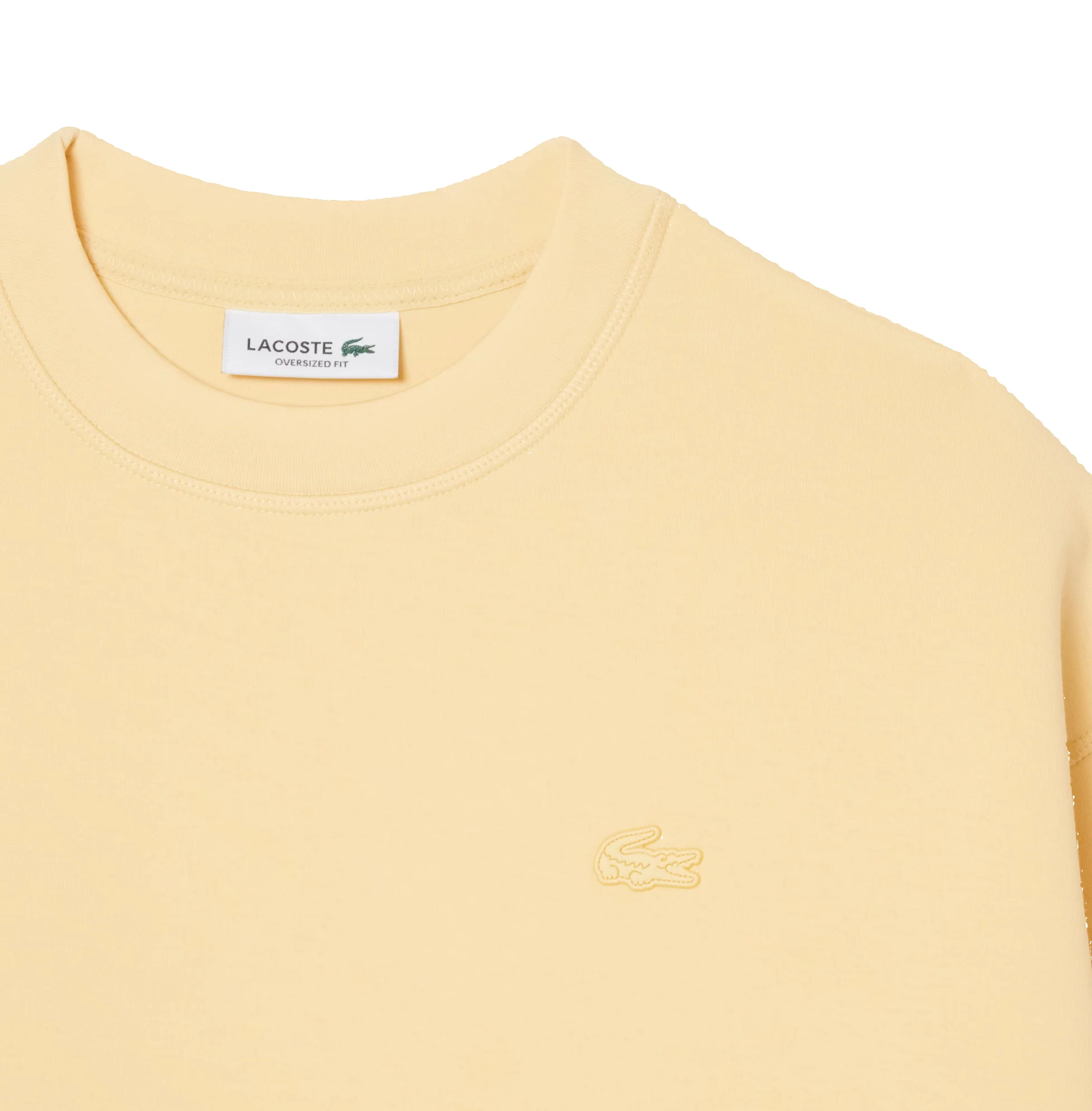 Lacoste Womens Oversized Cotton Sweatshirt - Image 4