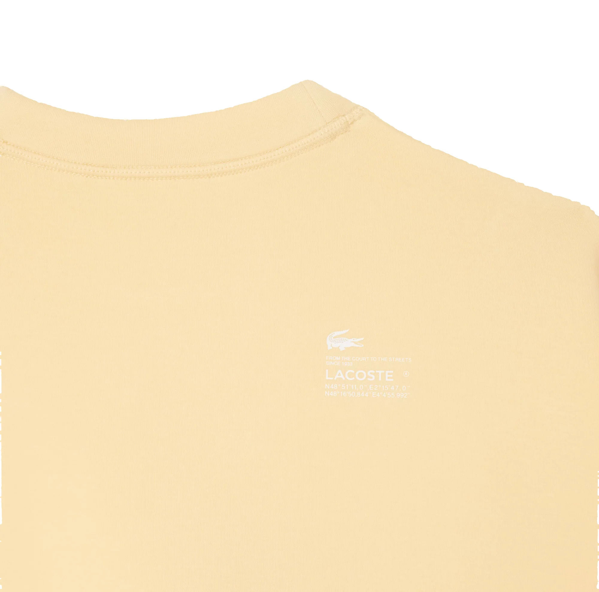 Lacoste Womens Oversized Cotton Sweatshirt - Image 5