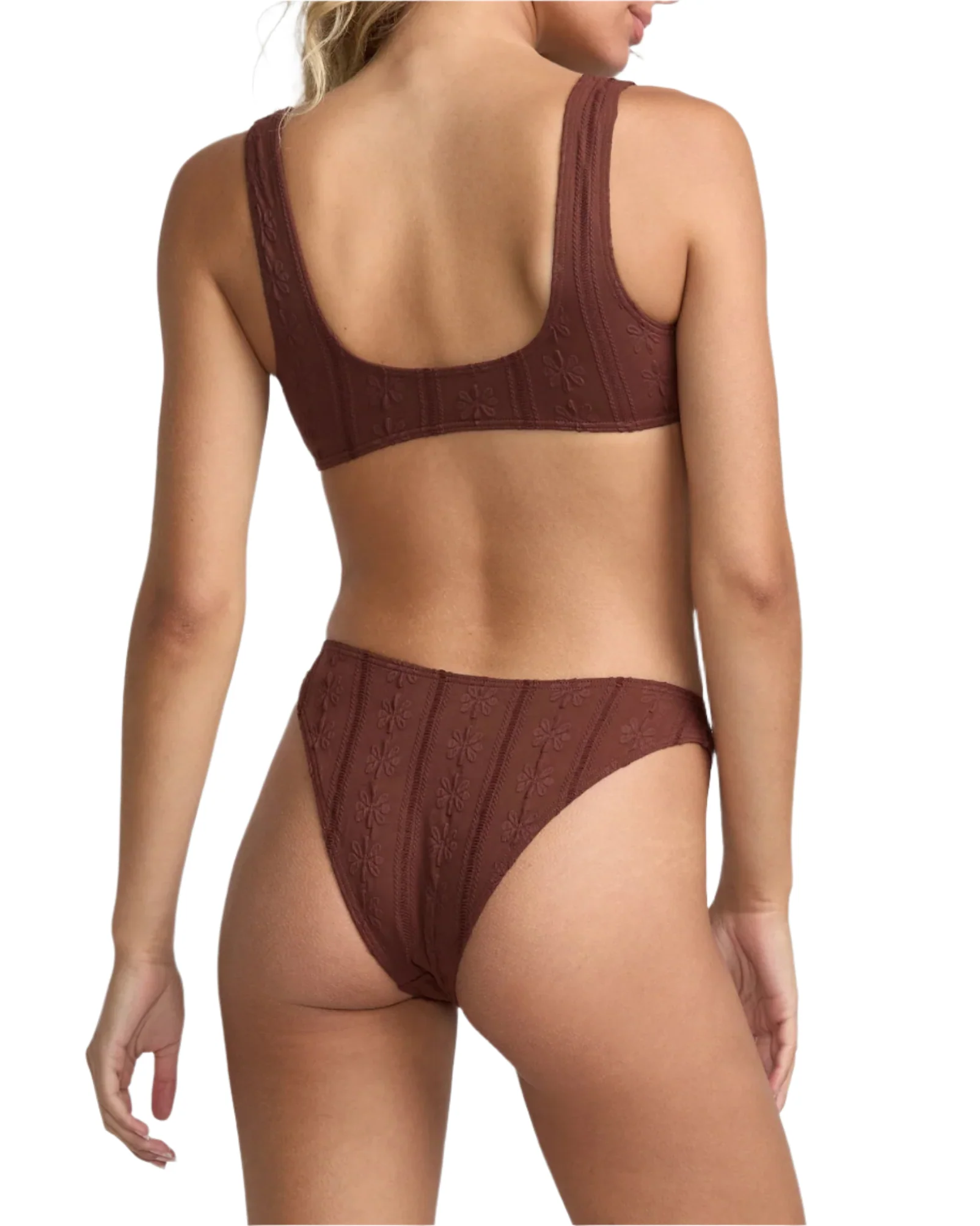 RVCA Womens Sweetness Medium French Bikini Bottom - Image 2