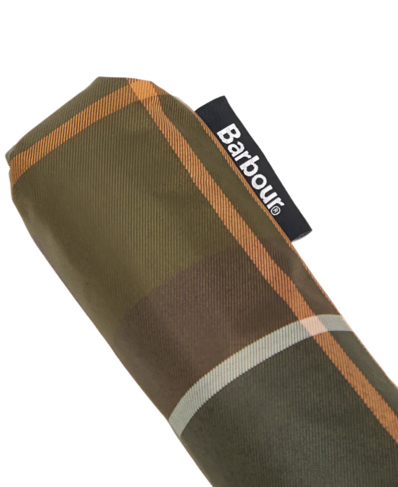 Barbour Tartan Mini Umbrella - Image 2