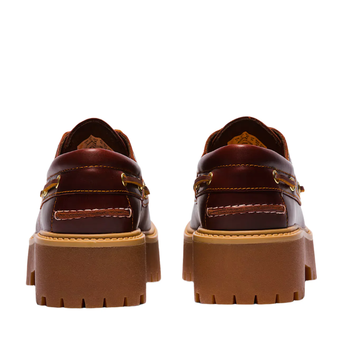 Timberland Womens Stone Street Platform Boat Shoes - Image 5