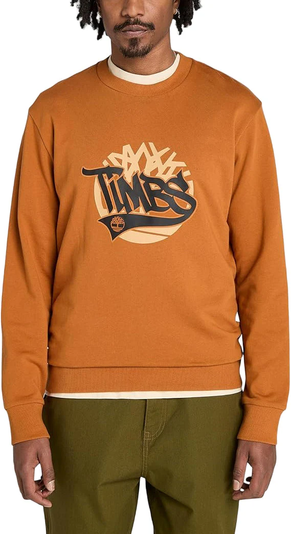 Timberland Mens Graphic Crew Neck Sweatshirt - Image 2