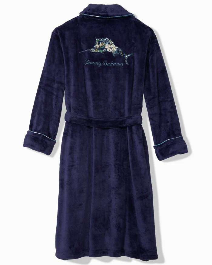 Tommy Bahama Mens Plush Robe - Image 2