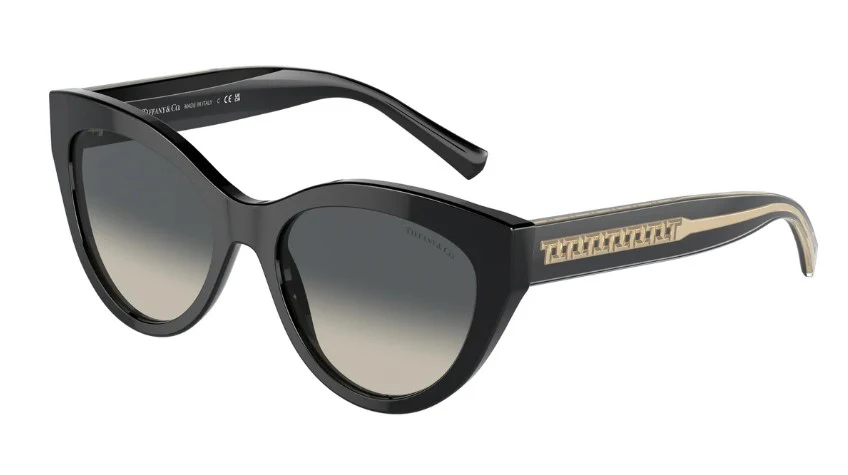 Tiffany & Co. Women's TF4220 Non-Polarized Sunglasses - Black/Grey Gradient