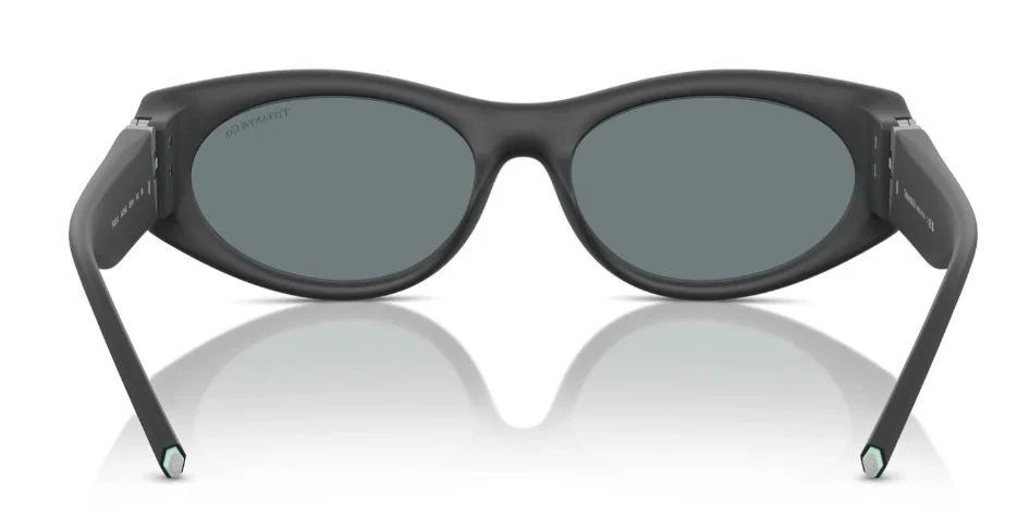 Tiffany & Co. Women's TF4222U Non-Polarized Sunglasses - Black/Grey Mirror Black - Image 3