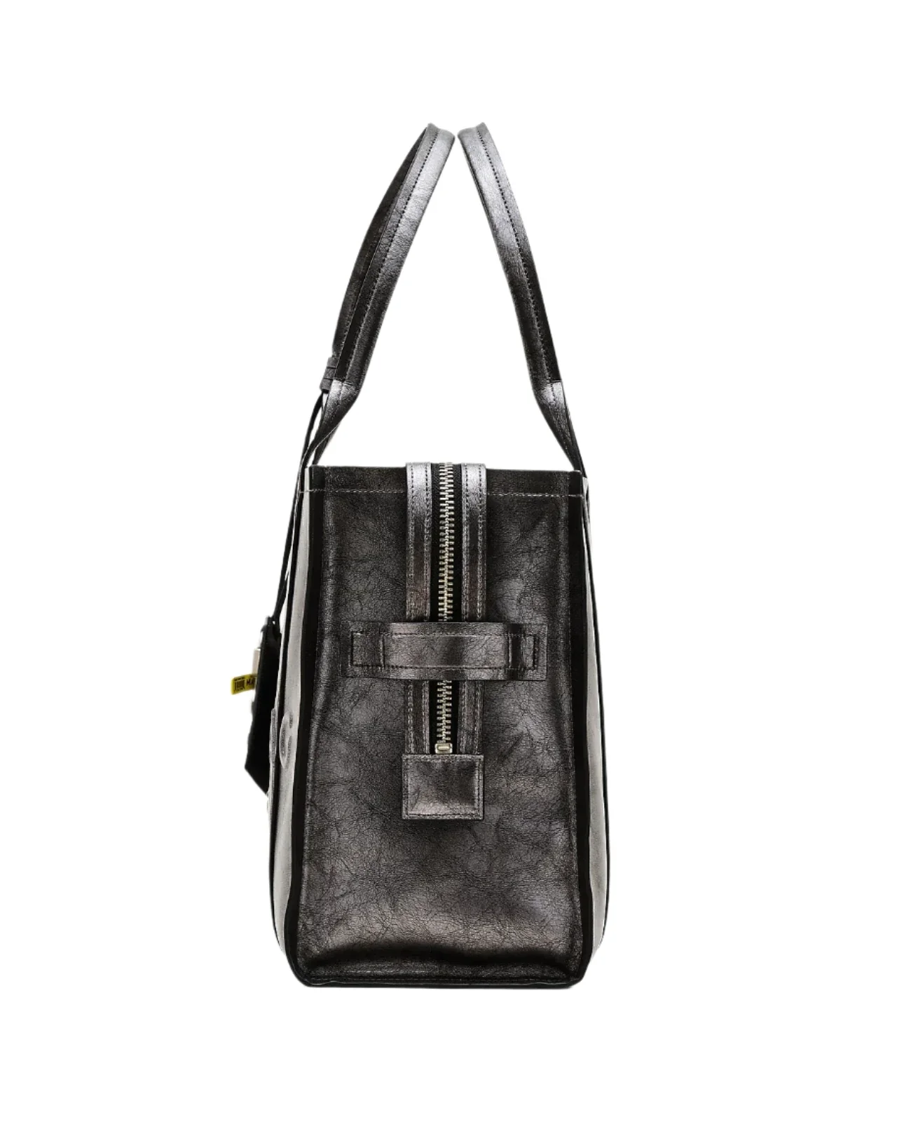 Marc Jacobs The Metallic Distressed Large Tote Handbag - Image 5