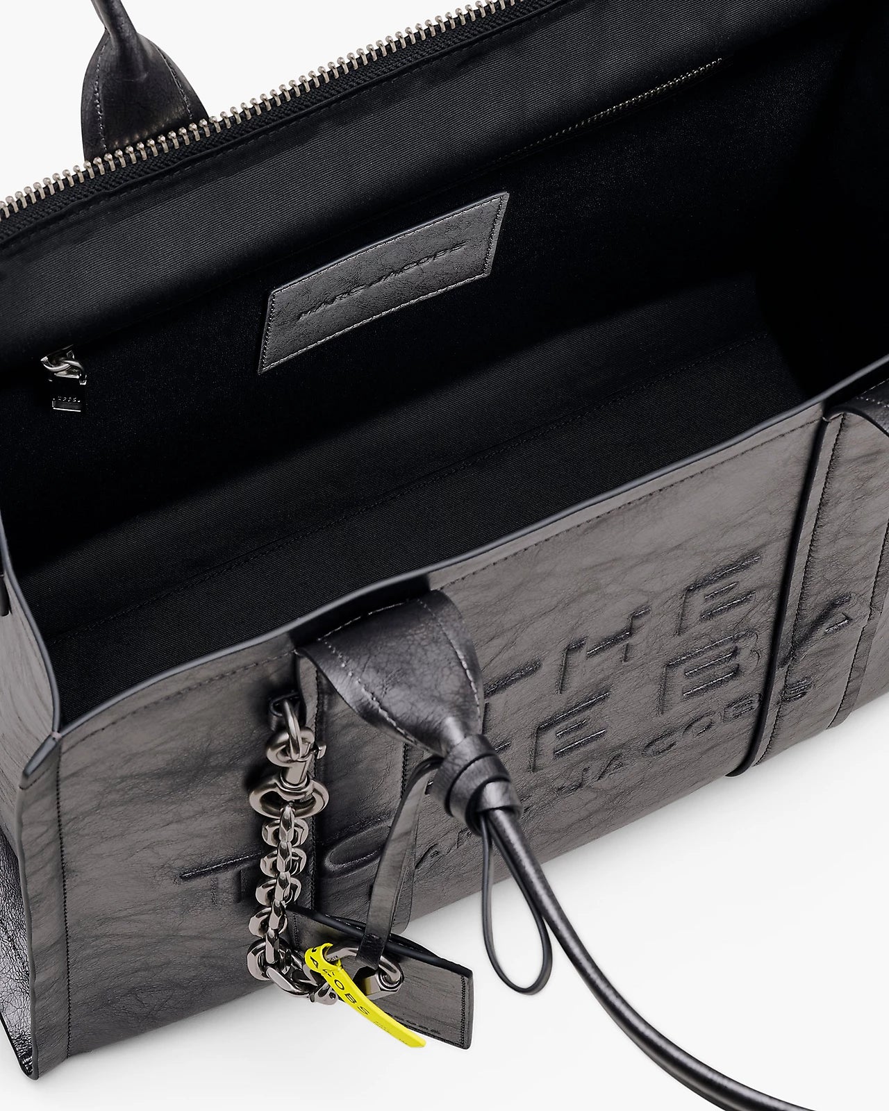 Marc Jacobs The Metallic Distressed Large Tote Handbag - Image 6