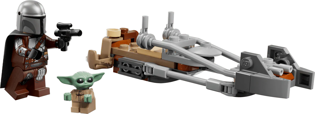 LEGO The Mandalorian & Grogu's Speeder Bike - Image 2