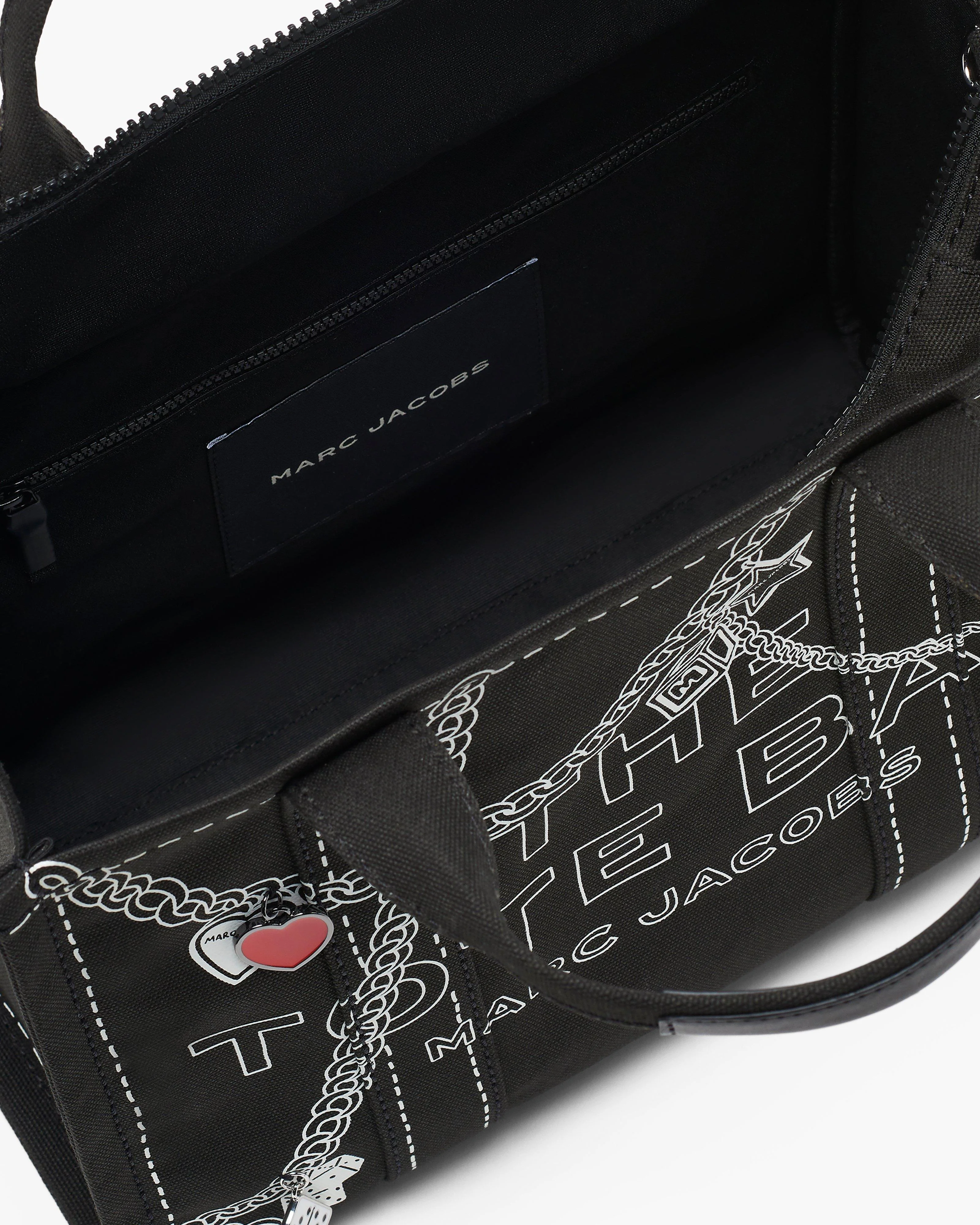Marc Jacobs The Seasonal Canvas Medium Tote Handbag - Image 5