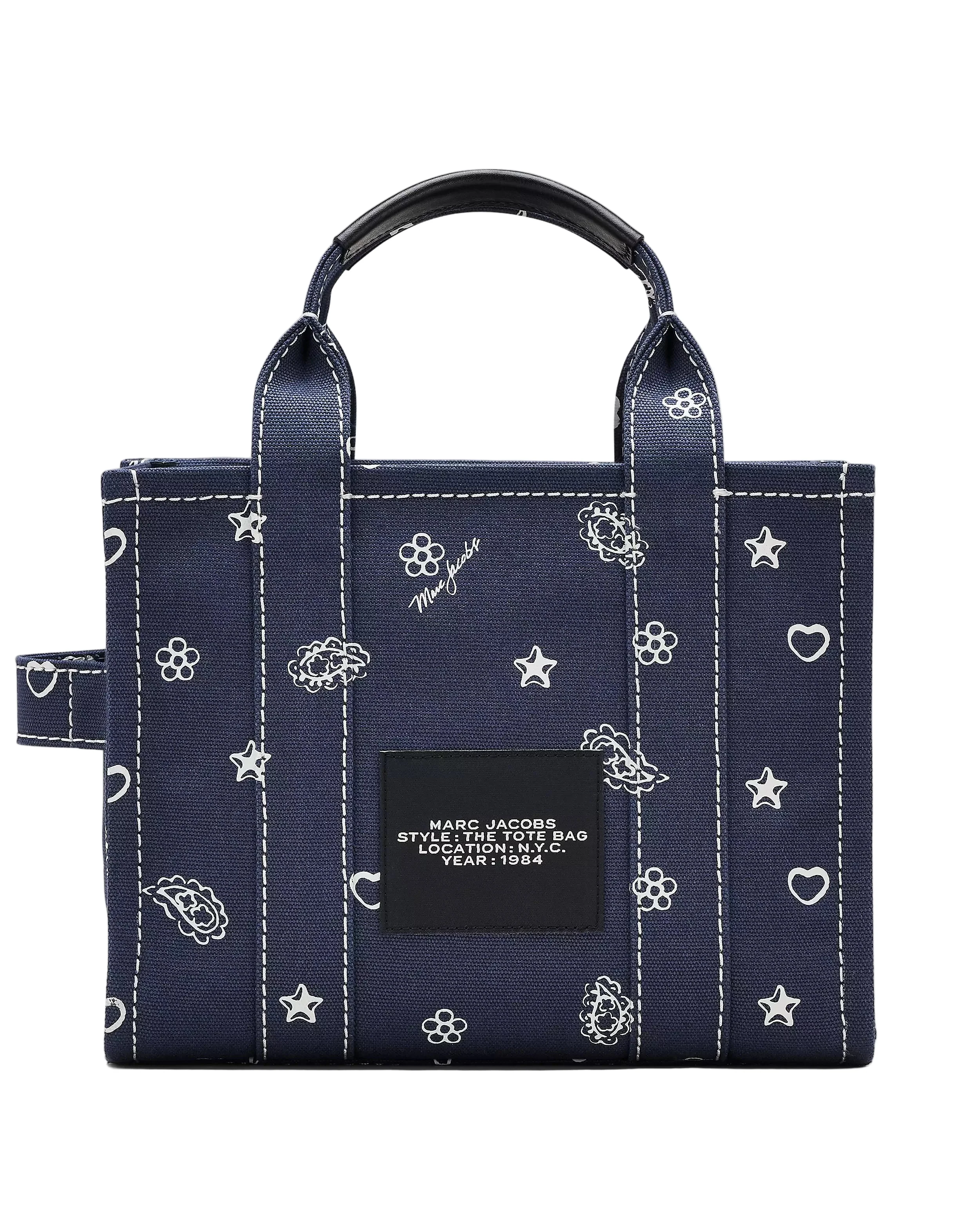 Marc Jacobs The Bandana Canvas Small Tote Handbag - Image 2