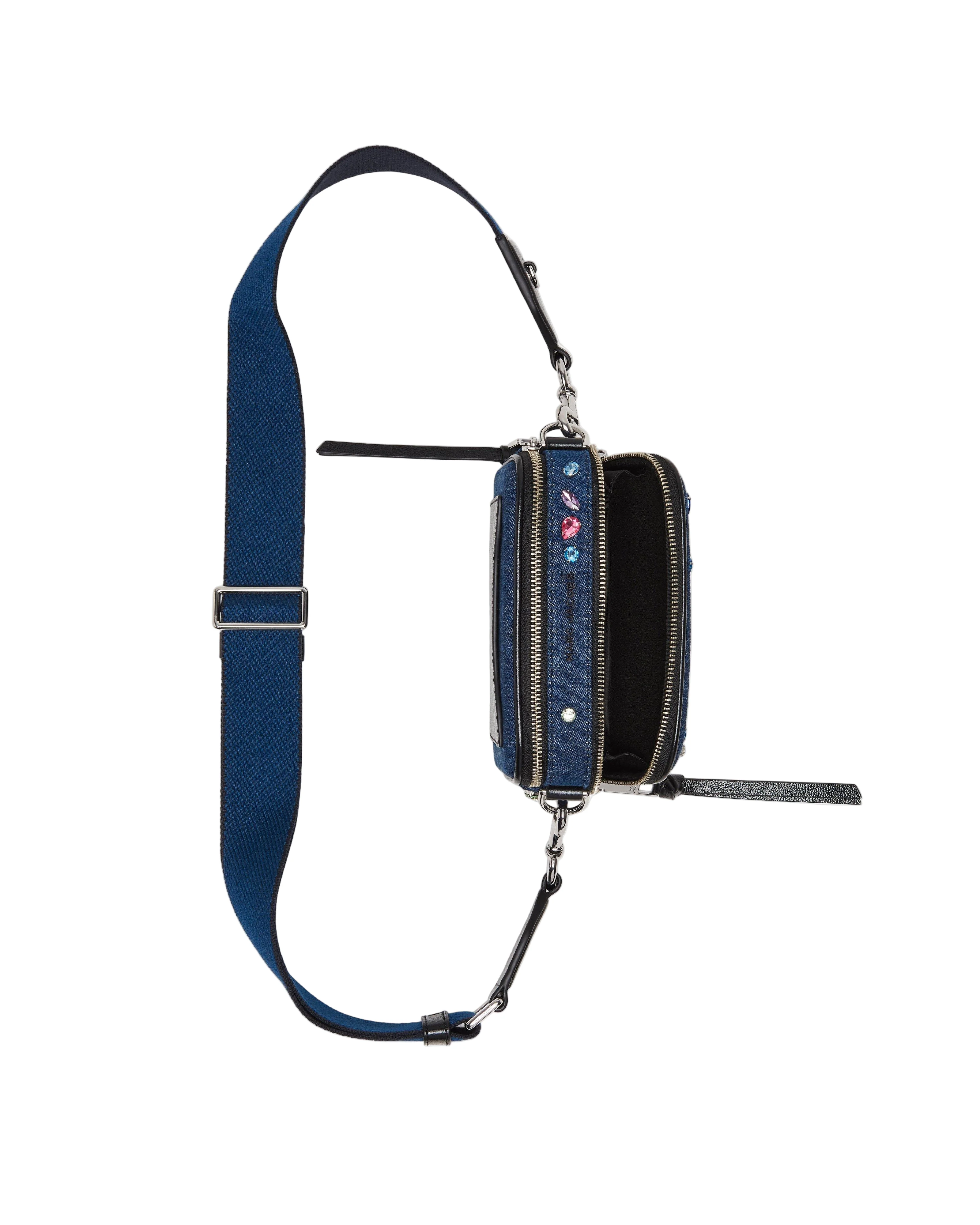 Marc Jacobs The Snapshot Denim Crossbody Handbag - Image 3