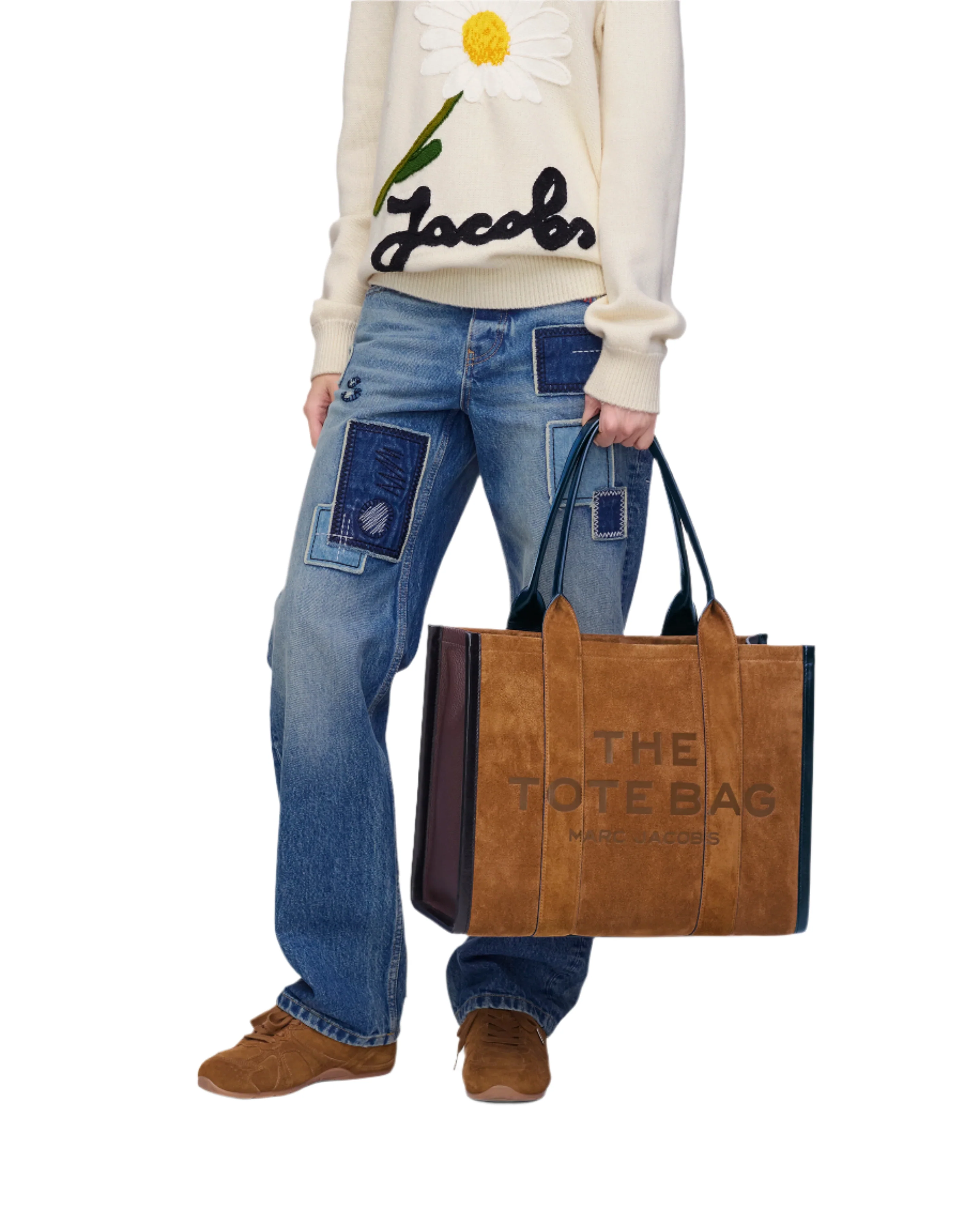 Marc Jacobs The Suede Large Tote Handbag - Image 6