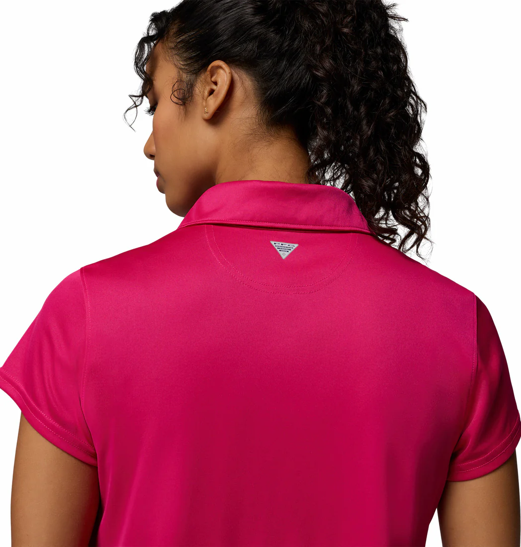 Columbia Womens PFG Tidal Tee Short Sleeve Polo Shirt - Image 4