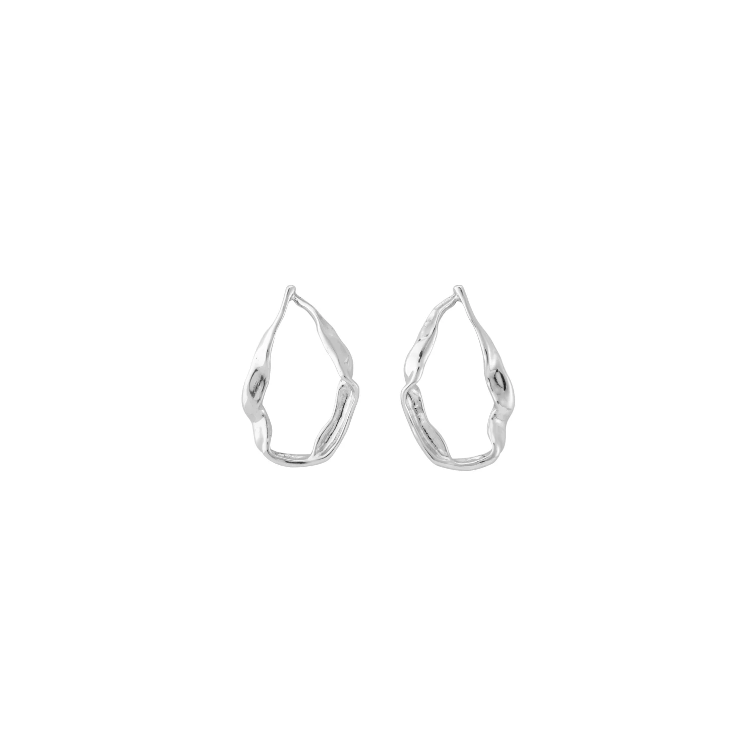 UNOde50 Tide Silver-Plated Maxi Link Earrings