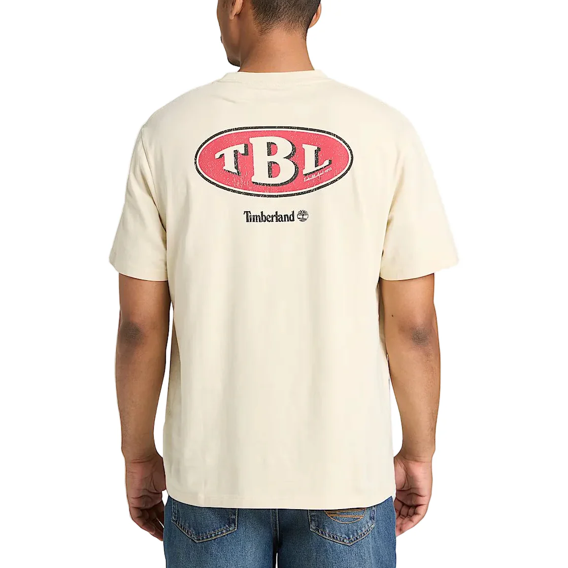 Timberland Mens Gas Station Graphic Short Sleeve T-Shirt - Image 3