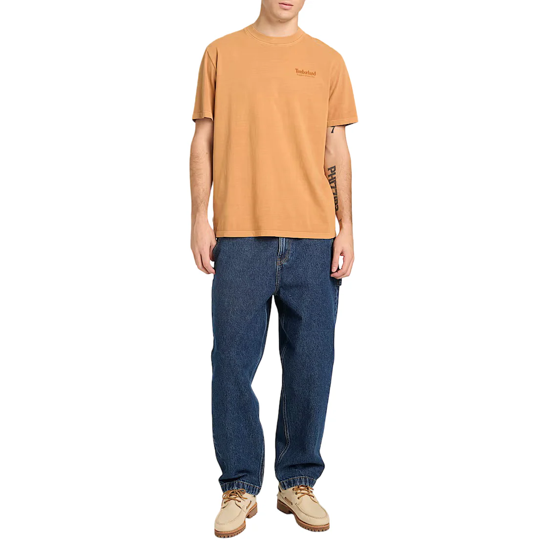 Timberland Mens Rugged Active Gear Graphic Short Sleeve T-Shirt - Image 4