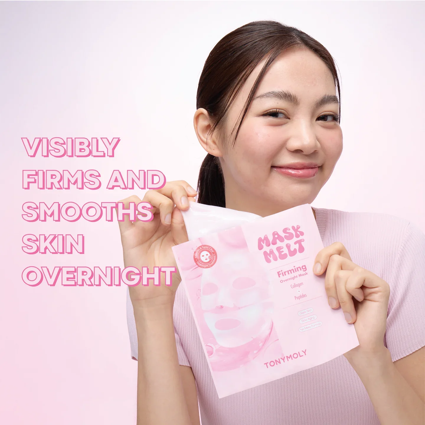 TONYMOLY Collagen + Peptide Firming Melt Mask - Image 2