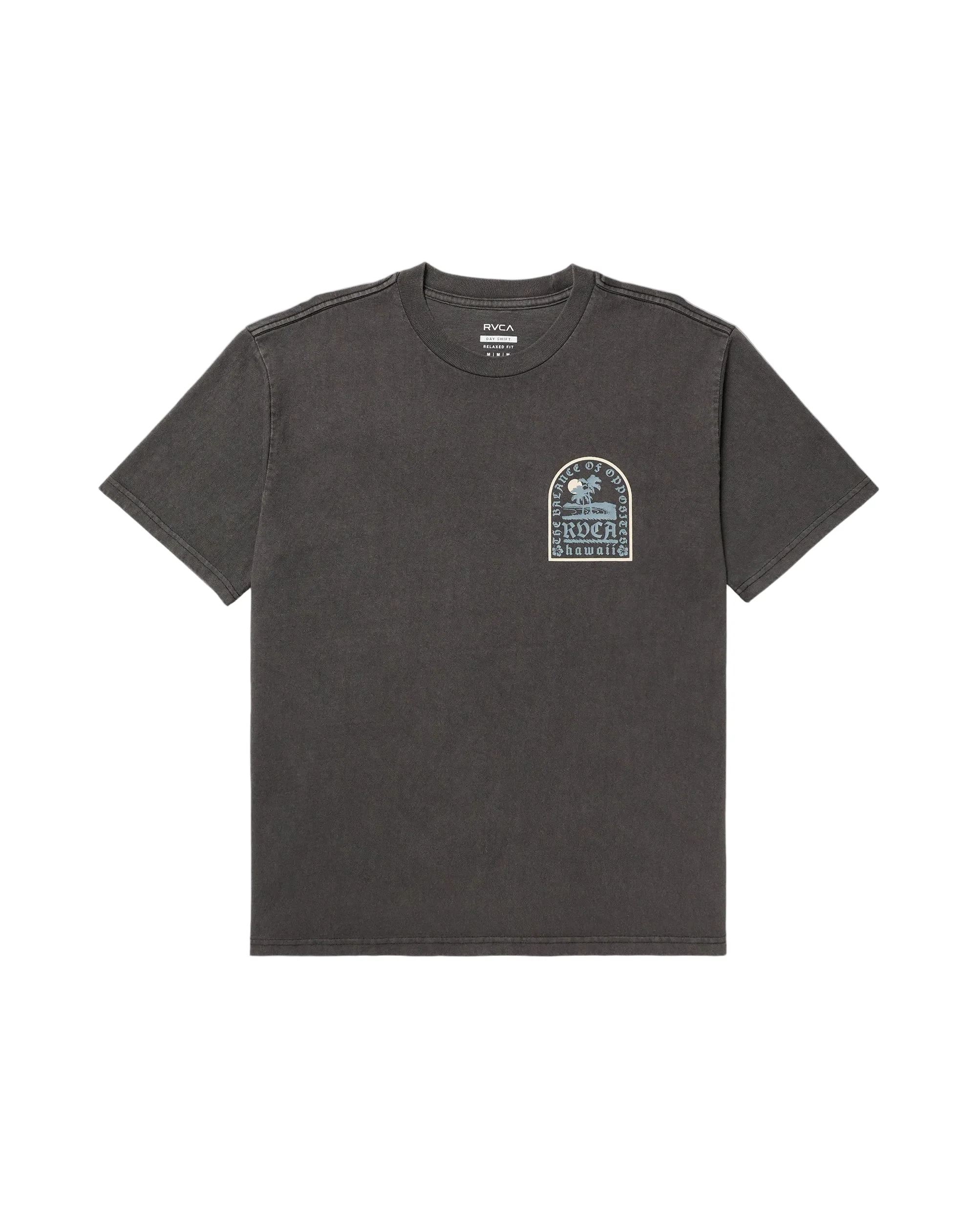 RVCA Mens Tombstone Cove Short Sleeve T-Shirt