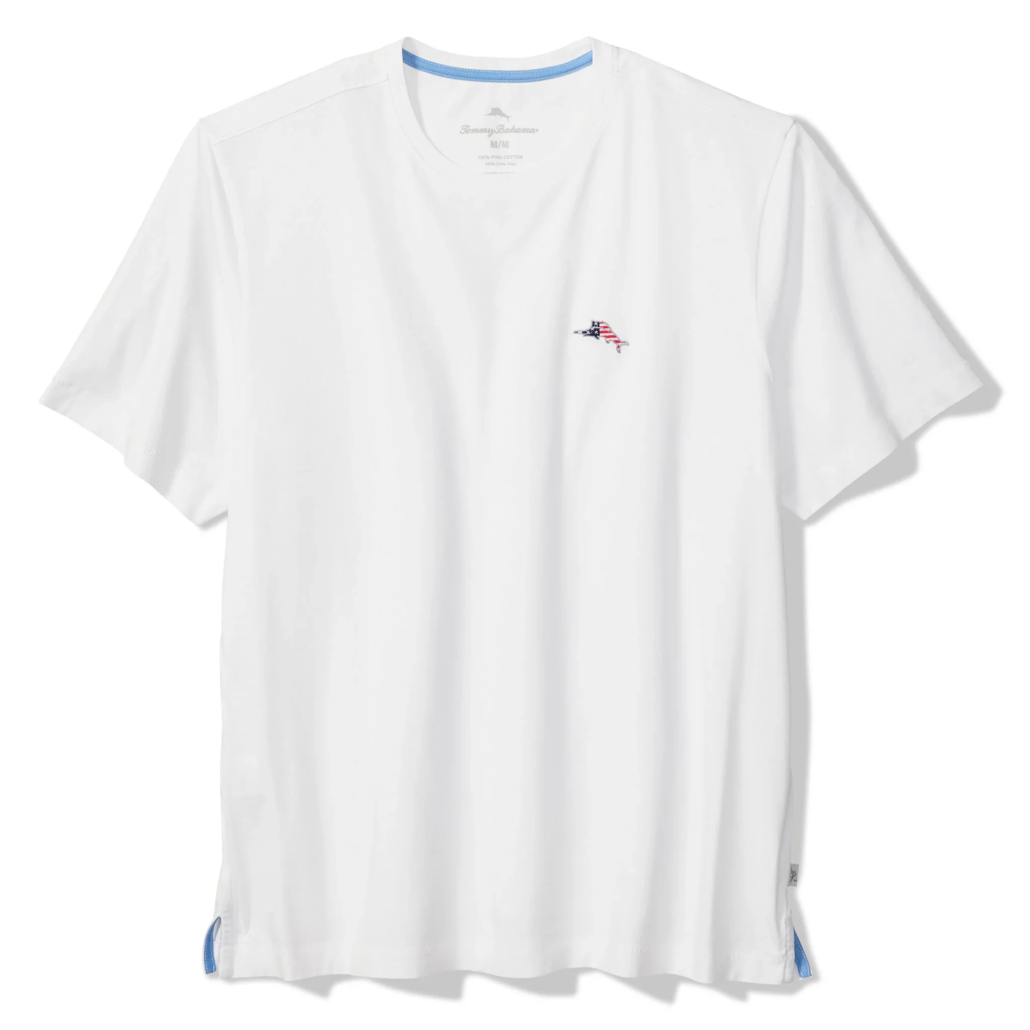 Tommy Bahama Mens Bali Skyline Americana Short Sleeve T-Shirt