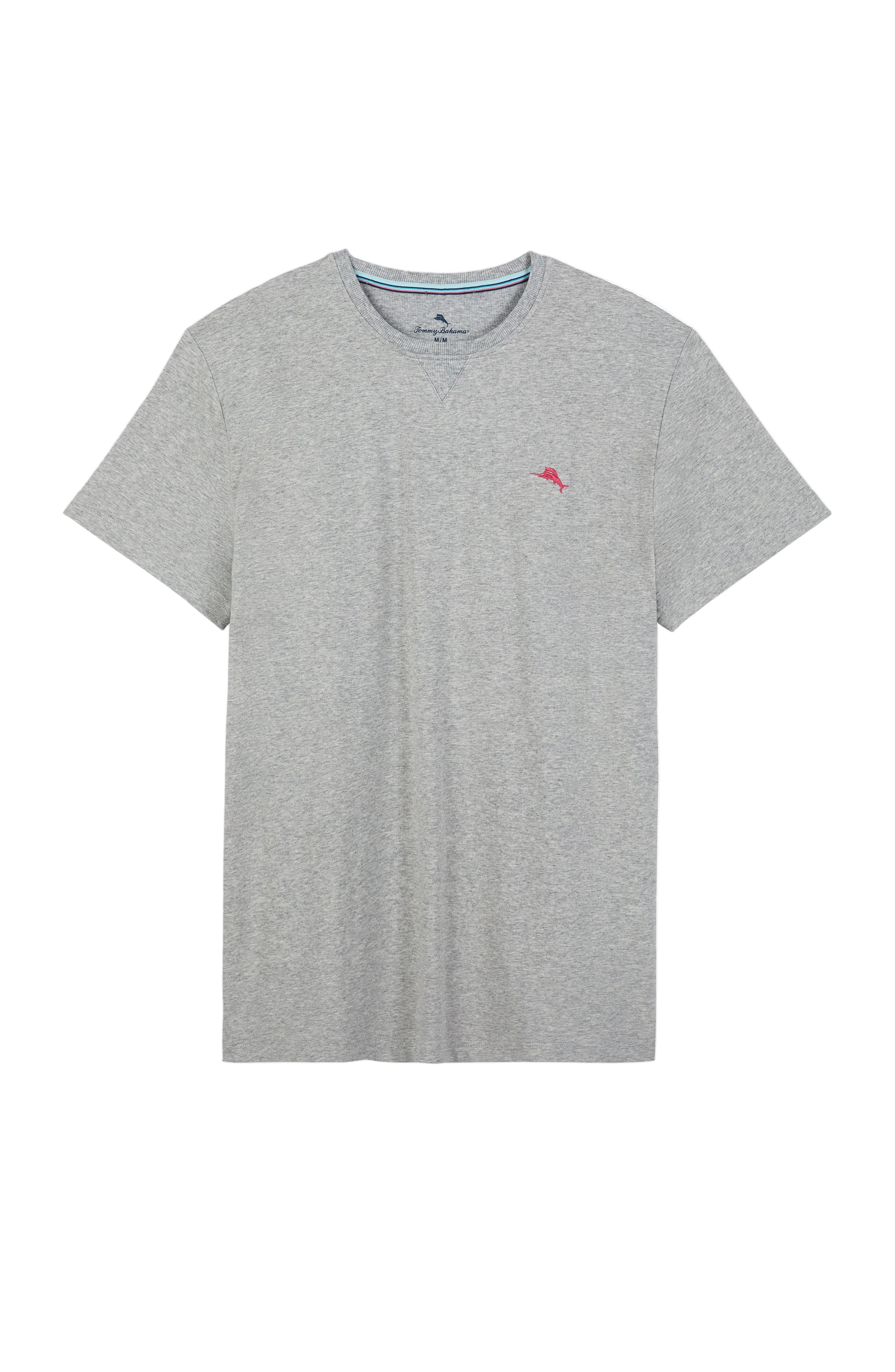 Tommy Bahama Mens Solid Knit Short Sleeve T-Shirt - Image 2