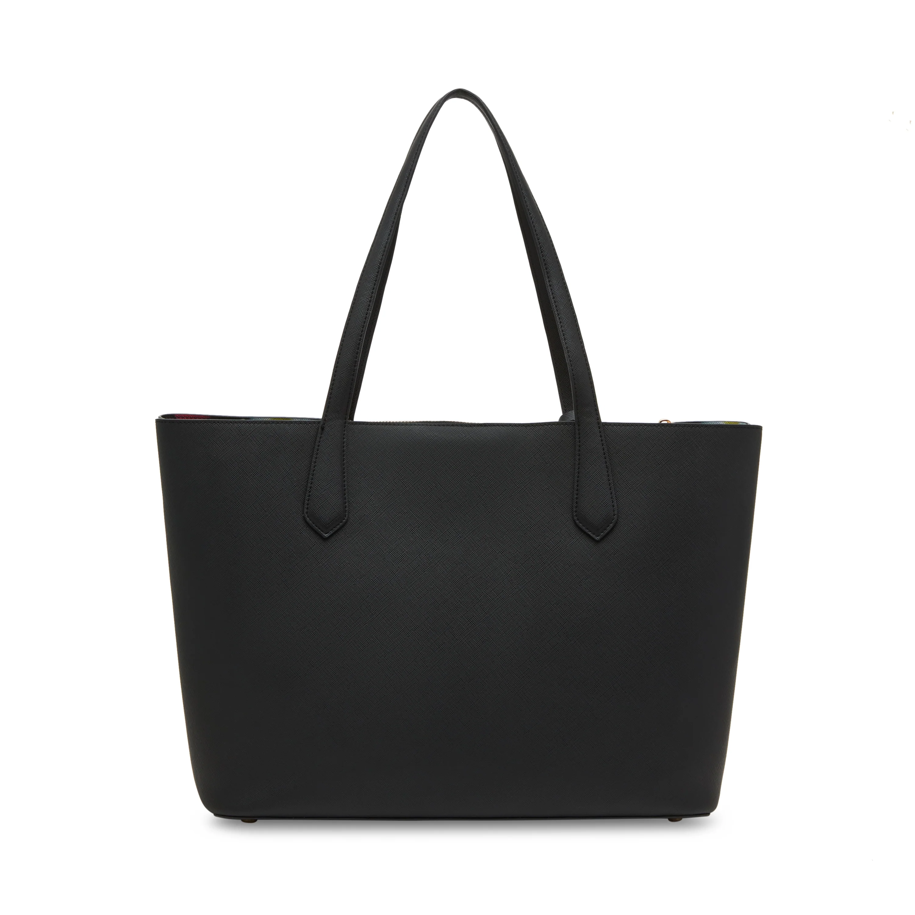 Anne Klein Bonded Double Compartment Tote Handbag with Pouch - Image 5