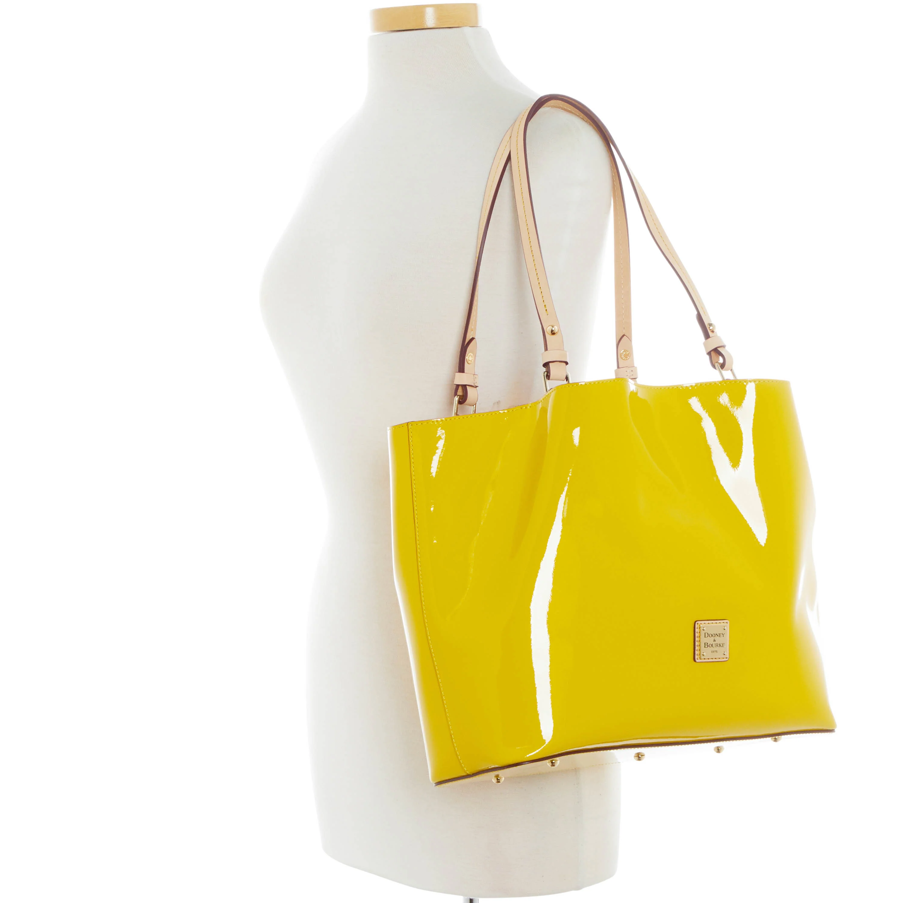 Dooney & Bourke Pebble Grain Flynn Tote Handbag - Image 4