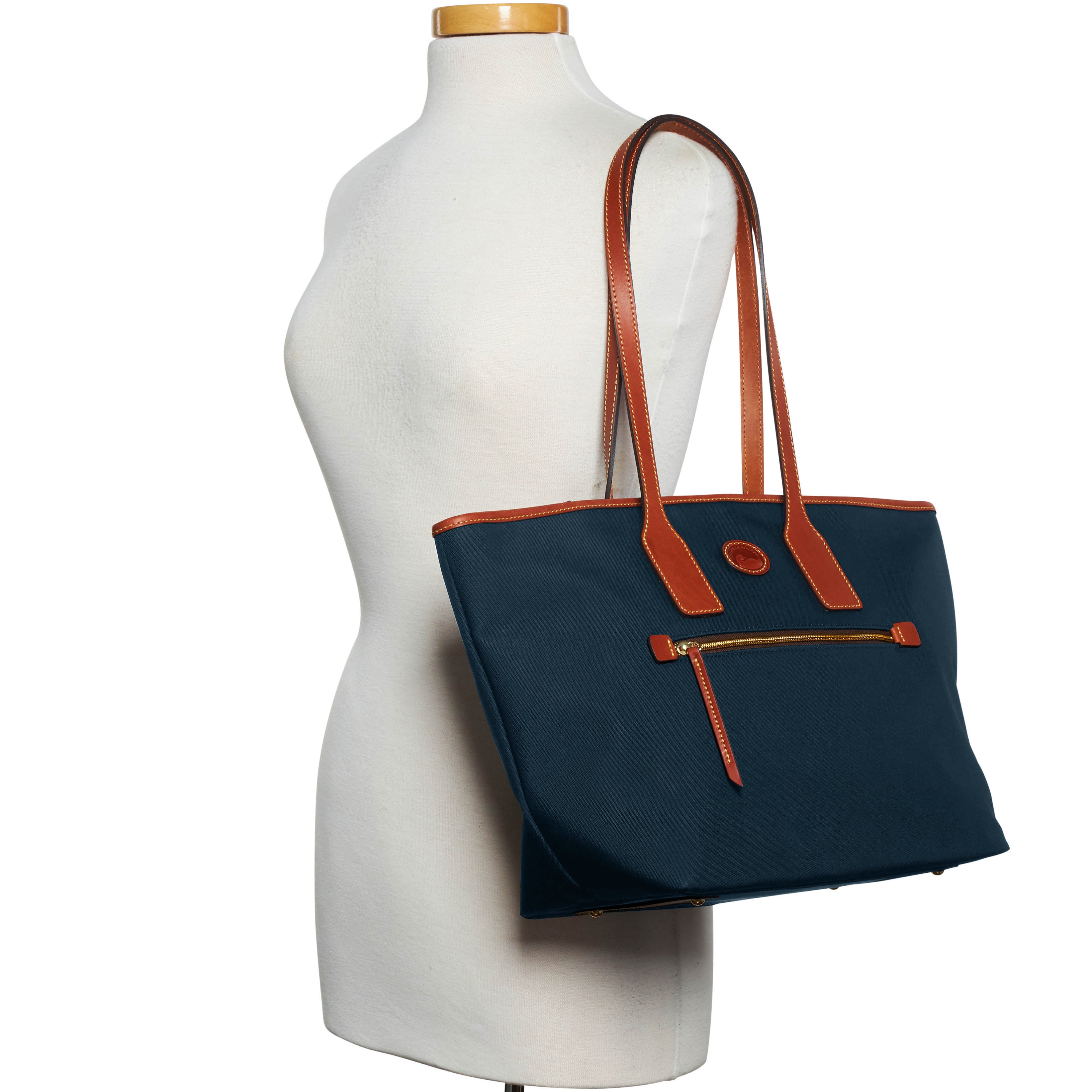 Dooney & Bourke Nylon Tote Handbag - Image 4