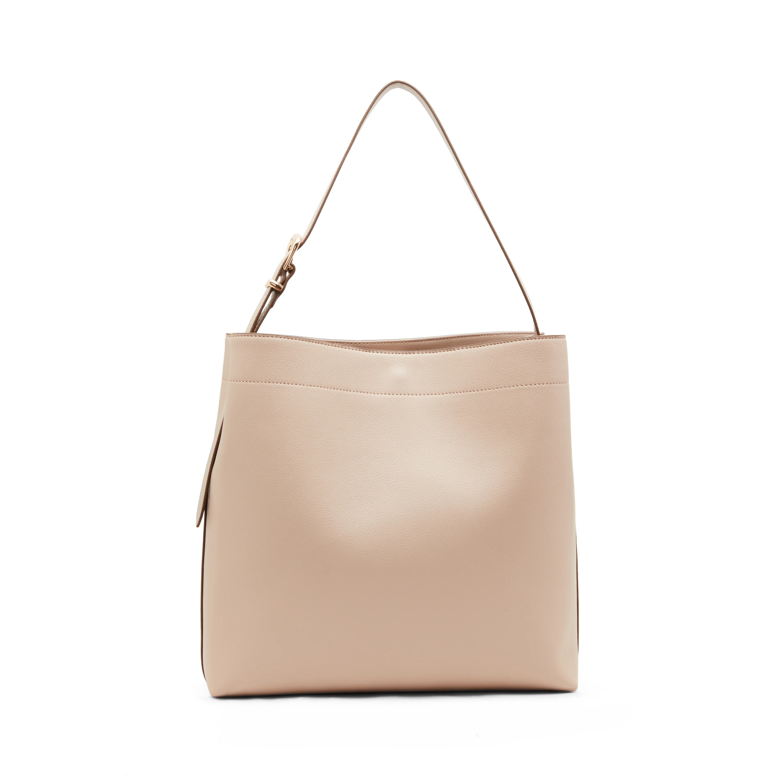Anne Klein Sculpted Buckle Hobo Tote Handbag - Image 2