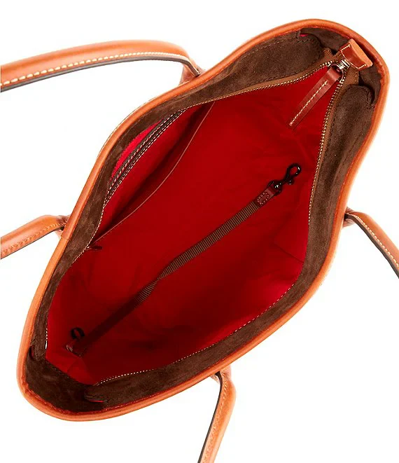 Dooney& Bourke Suede Tote Handbag - Image 3
