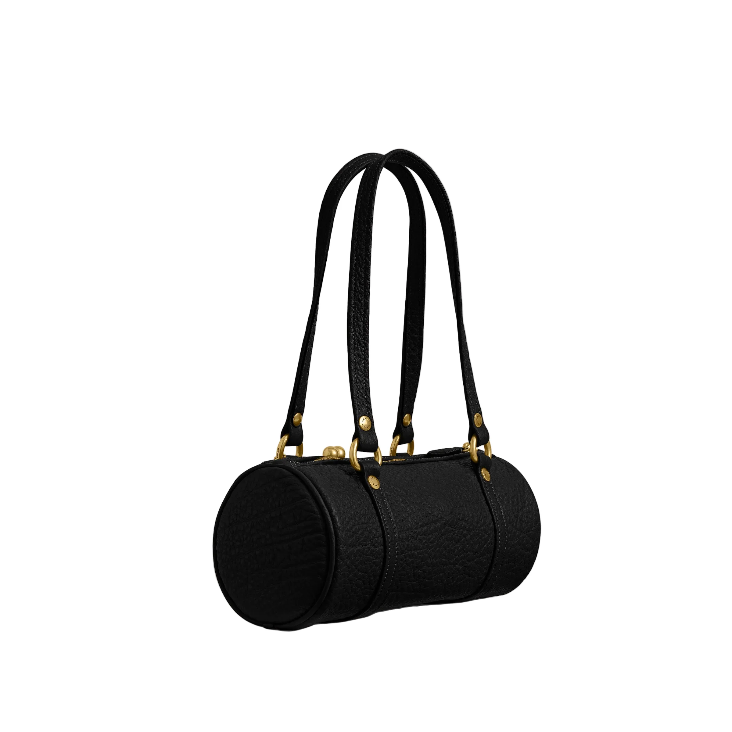 COACH Kisslock Barrel 28 Shoulder Handbag - Image 2