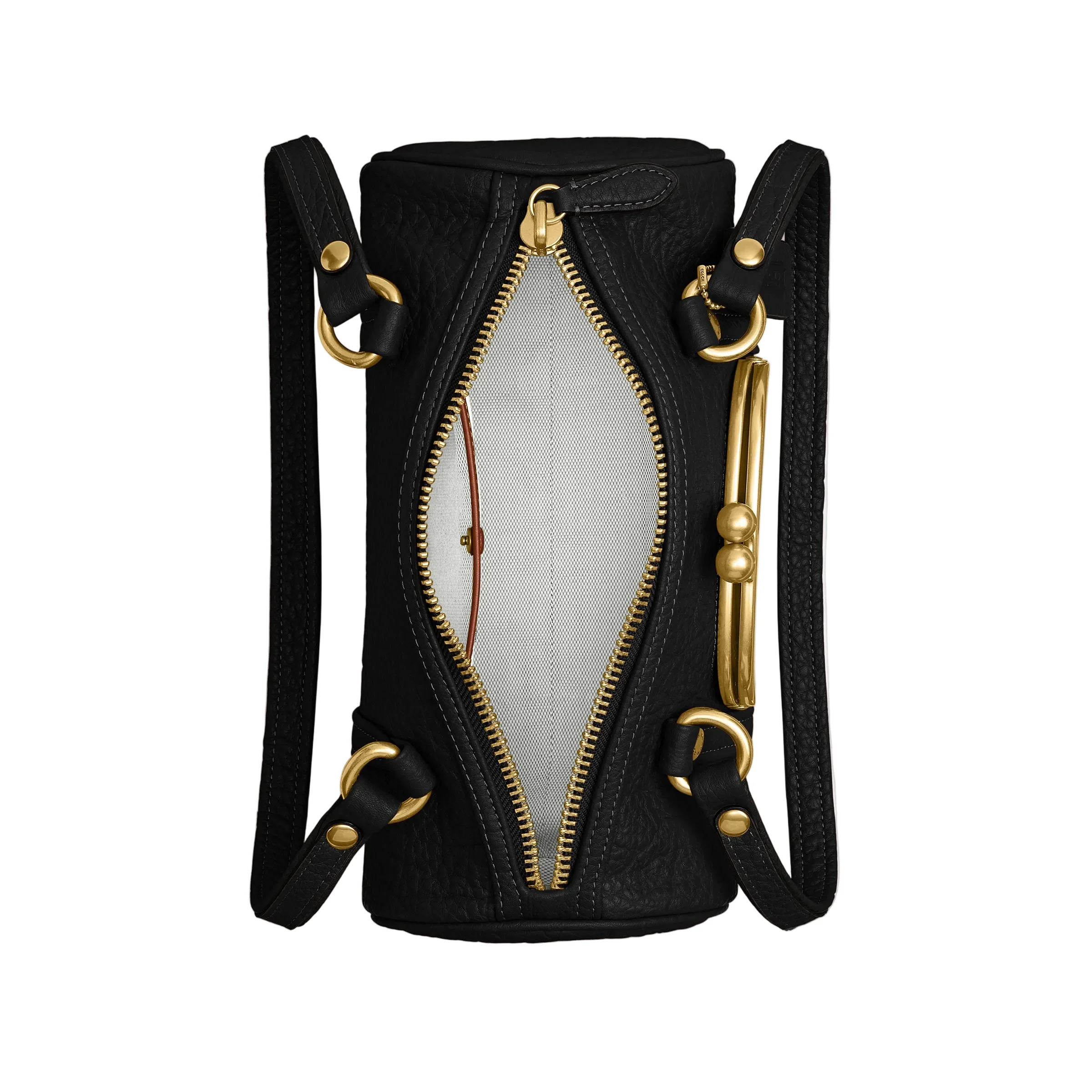 COACH Kisslock Barrel 28 Shoulder Handbag - Image 4
