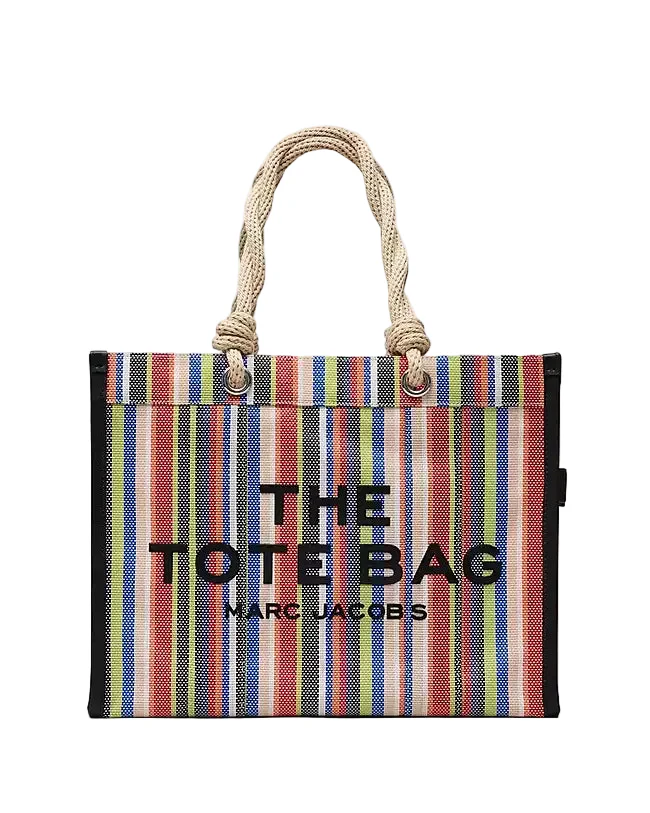 Marc Jacobs The Stripe Mesh Large Tote Handbag