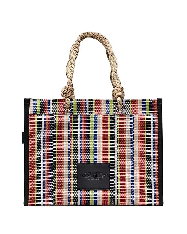 Marc Jacobs The Stripe Mesh Large Tote Handbag - Image 2