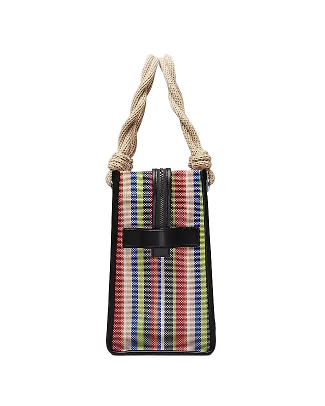 Marc Jacobs The Stripe Mesh Large Tote Handbag - Image 3