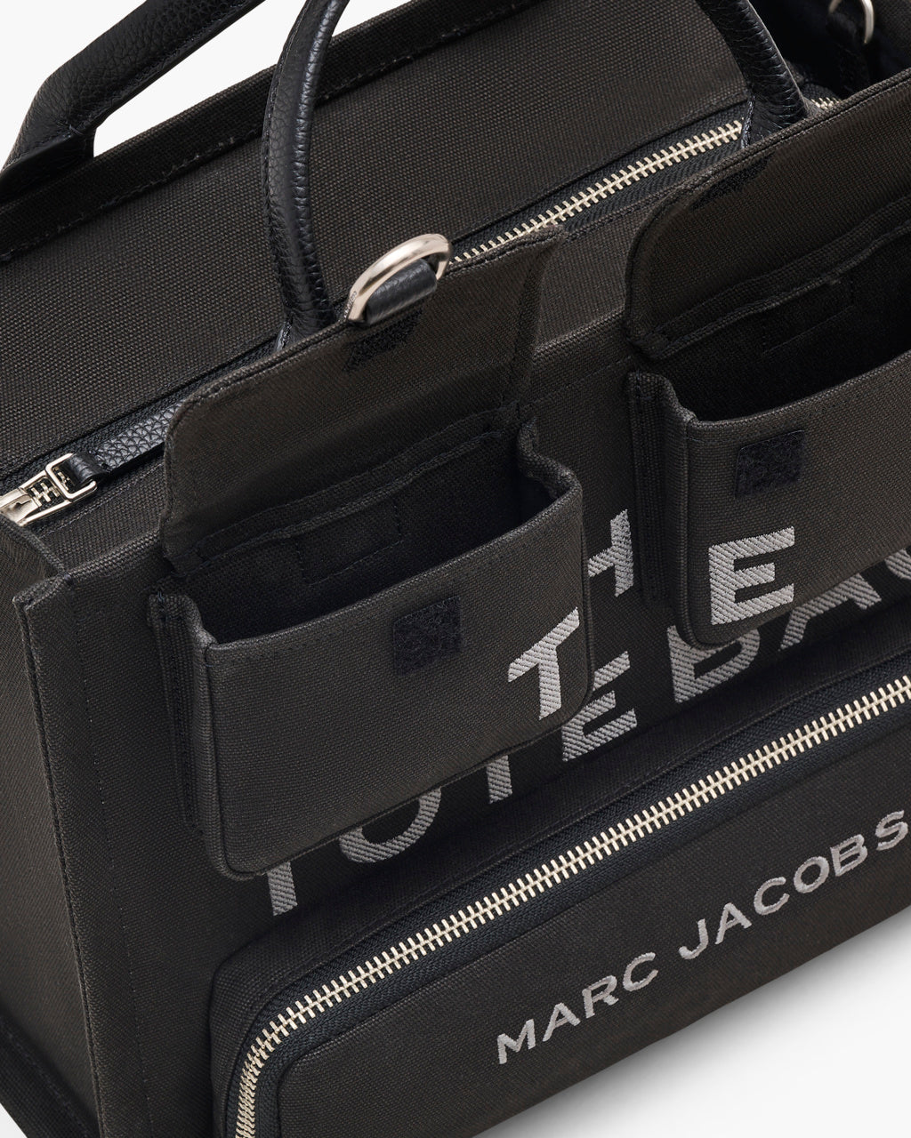 Marc Jacobs The Cargo Canvas Medium Tote Handbag - Image 8