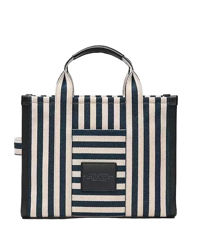 Marc Jacobs The Stripe Canvas Medium Tote Handbag - Image 2