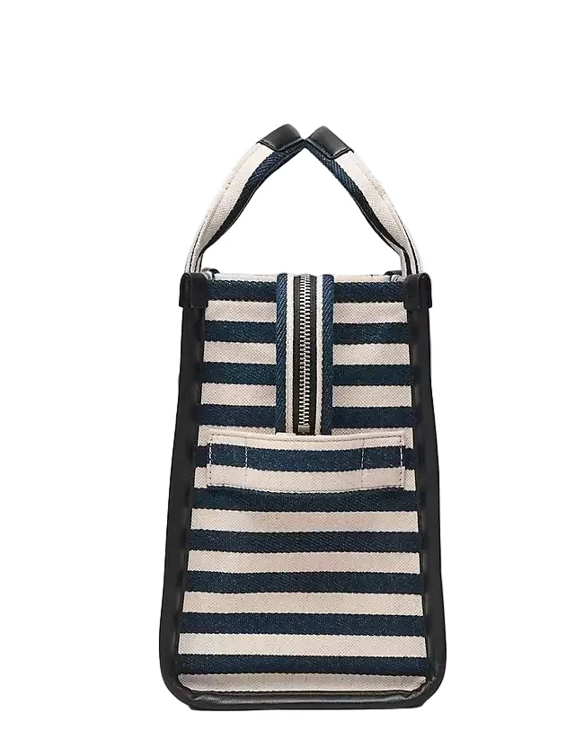 Marc Jacobs The Stripe Canvas Medium Tote Handbag - Image 3