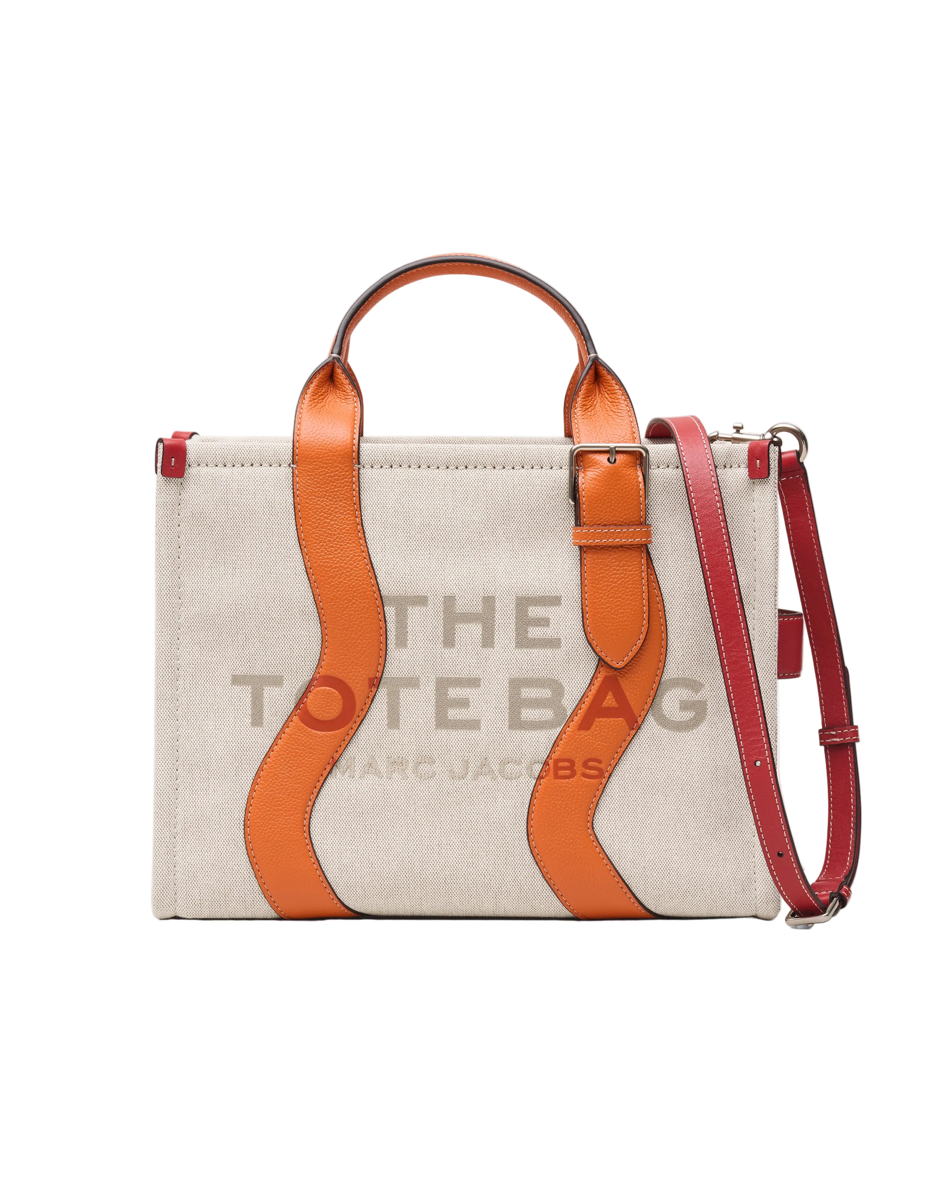 Marc Jacobs The Wavy Canvas Medium Tote Handbag