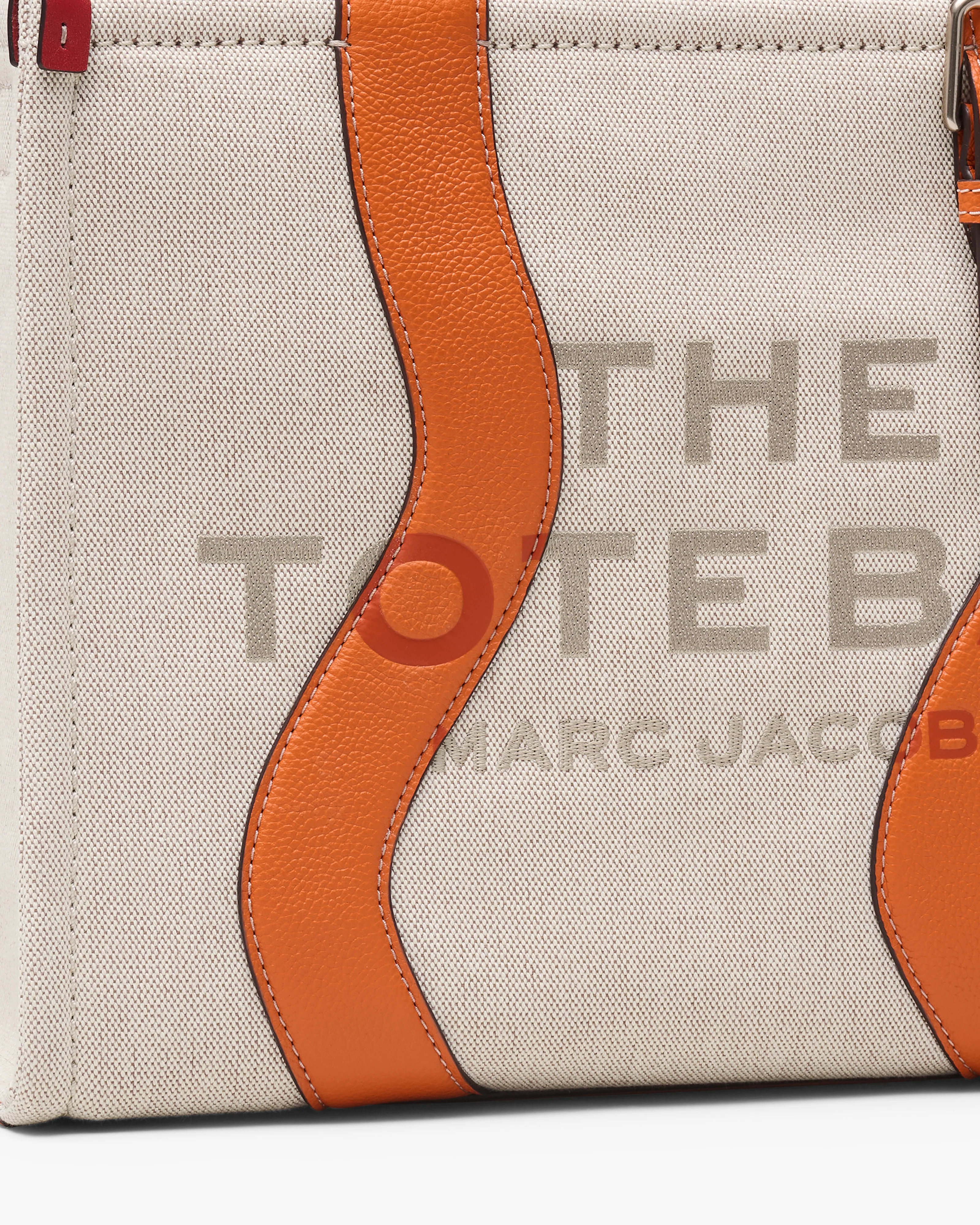 Marc Jacobs The Wavy Canvas Medium Tote Handbag - Image 6