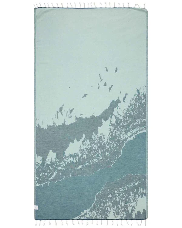 Sand Cloud Sunset Beach 37 x 67 Beach Towel - Image 2