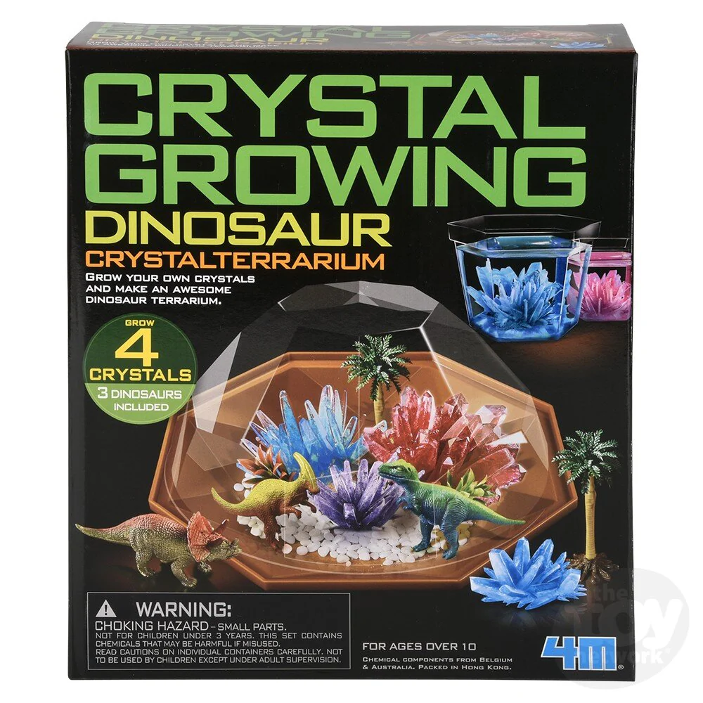 The Toy Network Crystal Growing Dino Crystal Terrarium - Image 4