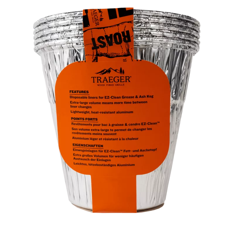 Traeger EZ-Clean Grease & Ash Keg Liner - 5 Pack - Image 2