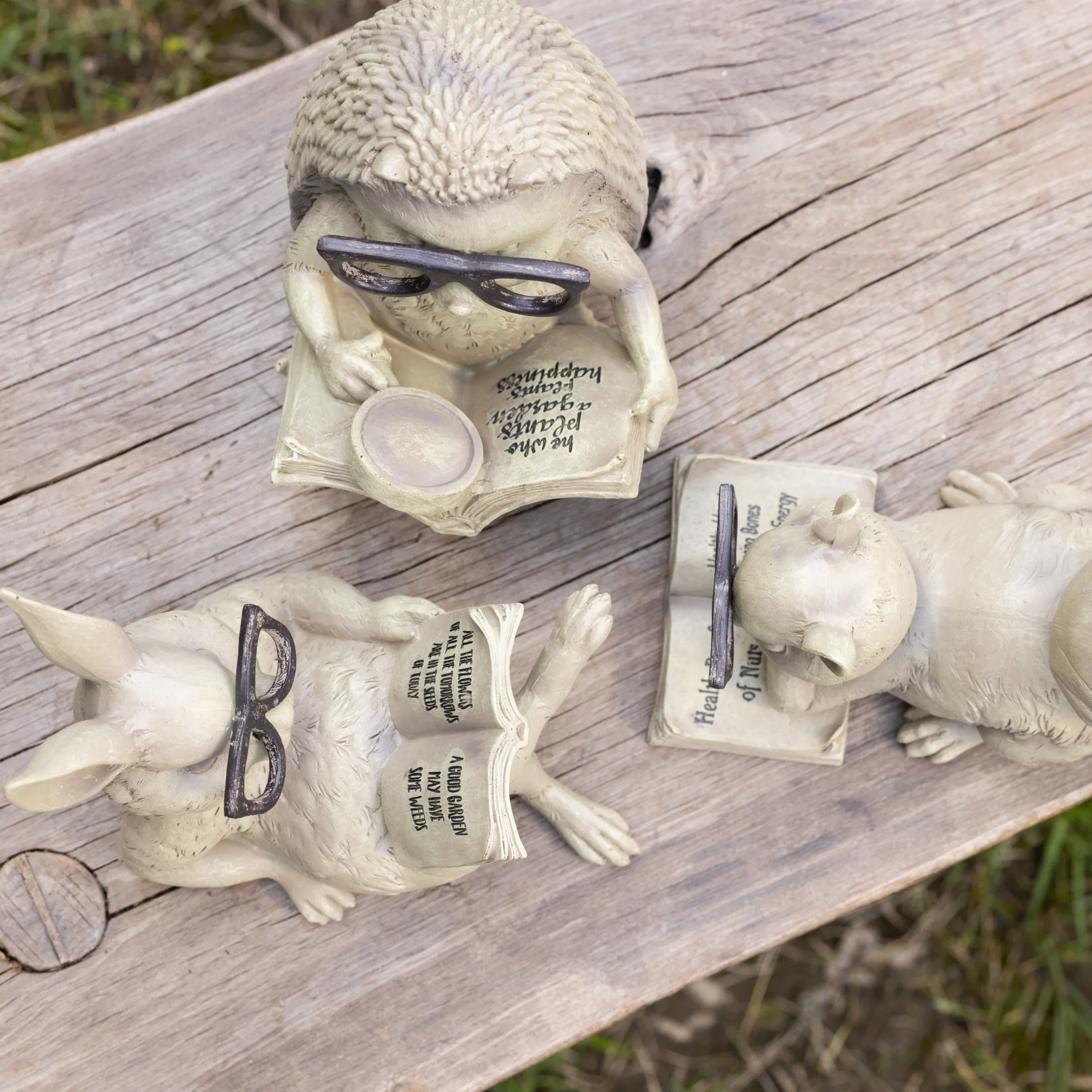 Transpac Resin Studious Garden Critter Decor - Image 5