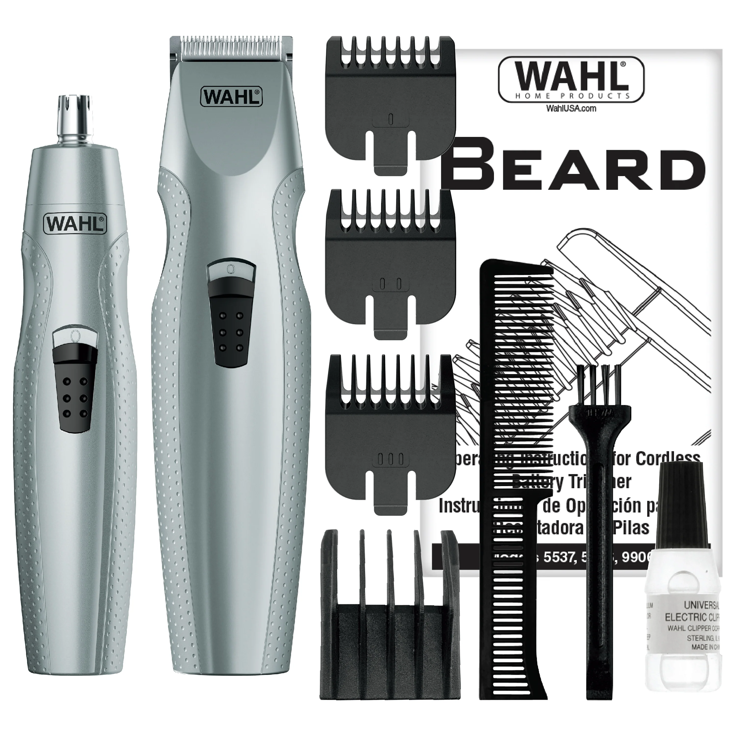 Wahl Mustache & Beard Cordless Battery Trimmer Combo Kit - Image 3