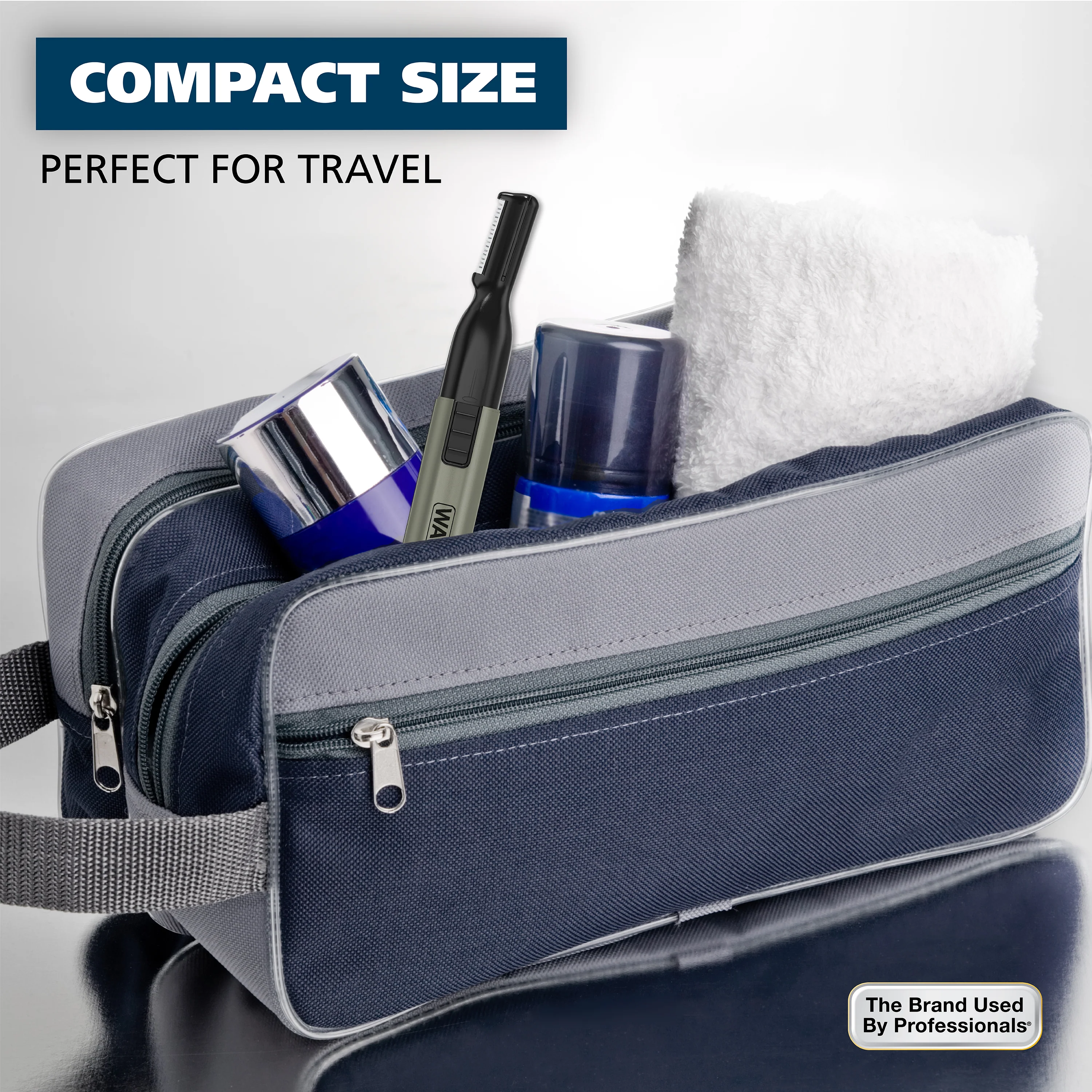 Wahl Lithium Ion Groomsman 2-in-1 Cordless Battery Eyebrow and Nose Trimmer - Image 12